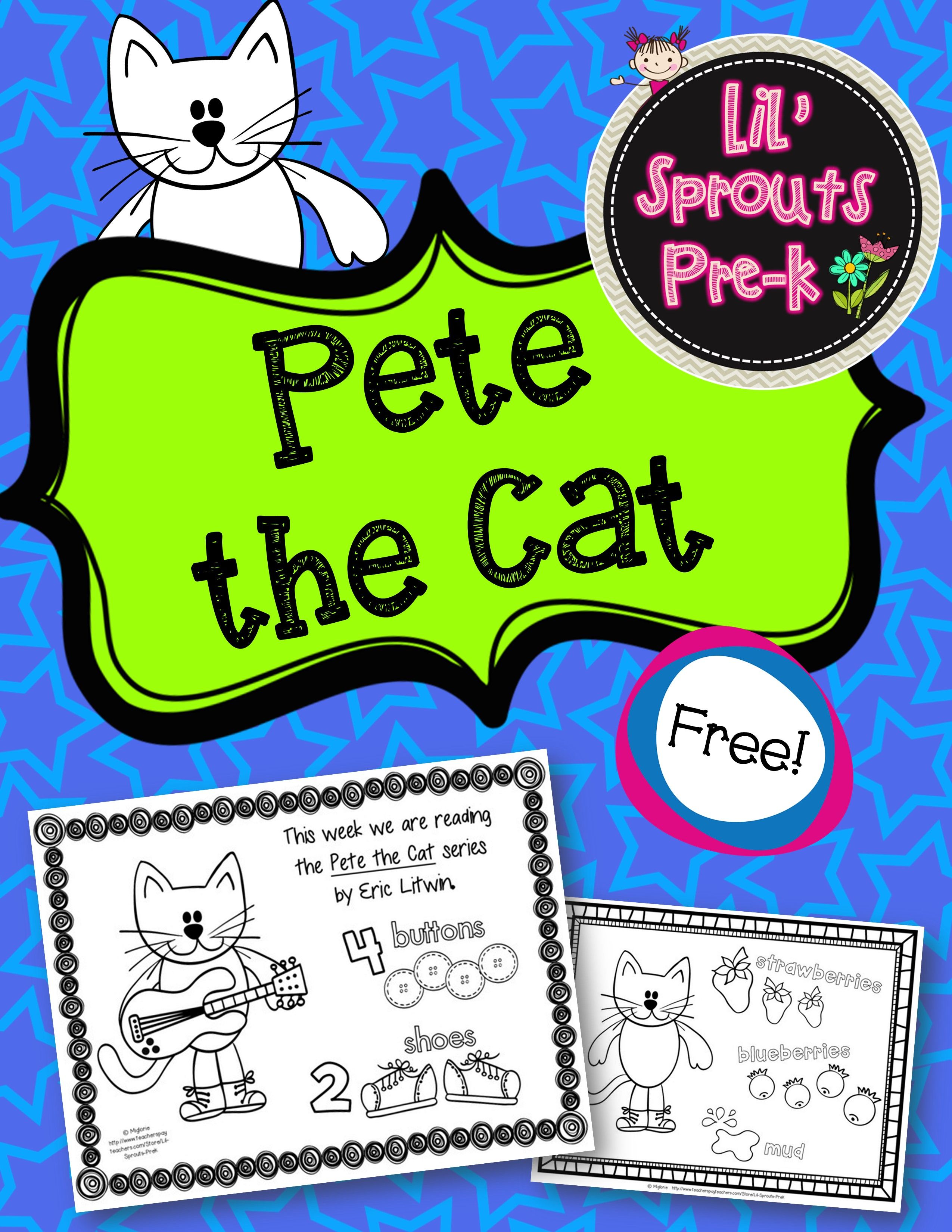 Save 60 Free Pete The Cat Printables Ideas 58