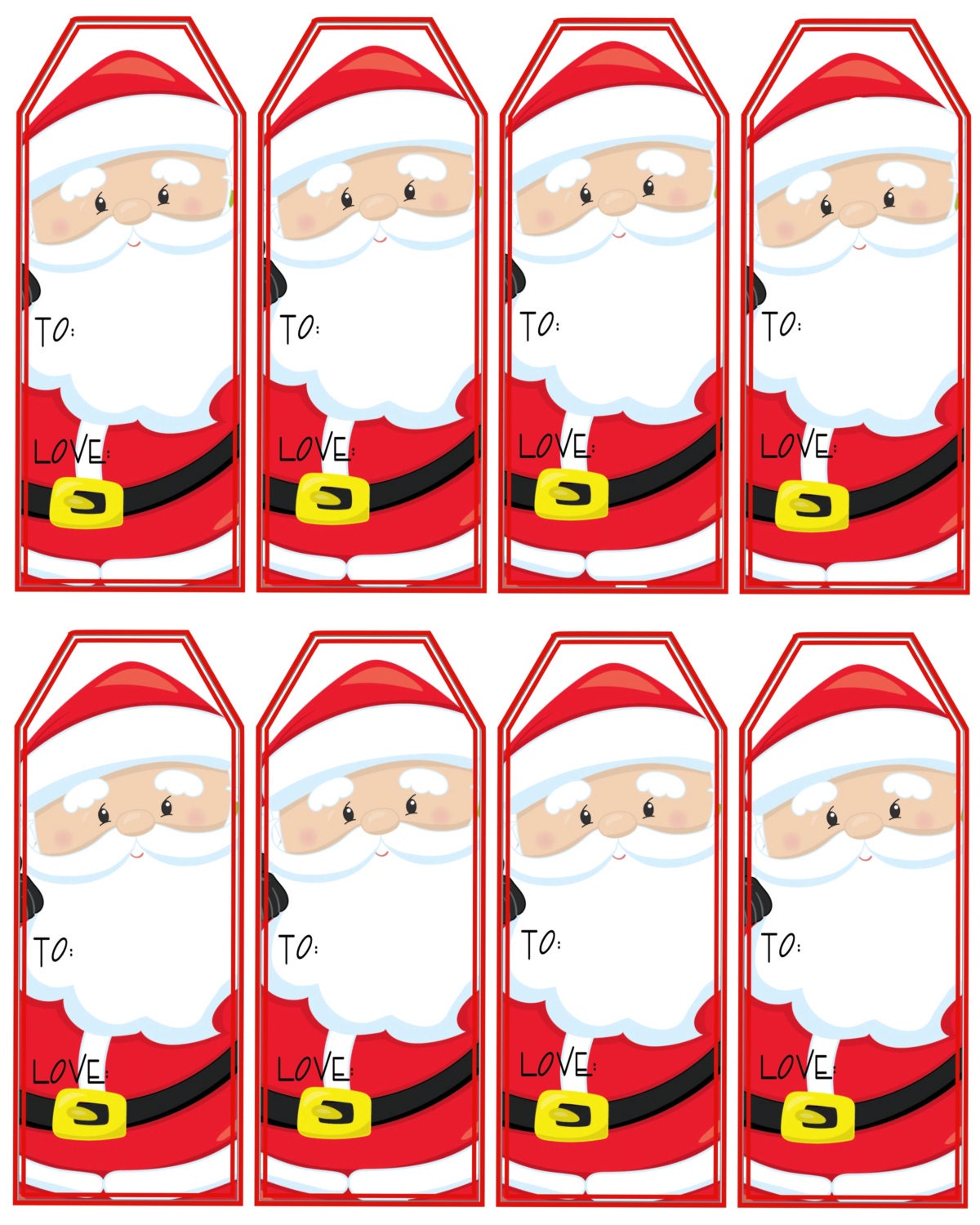Save 60 Free Printable Christmas Gift Tags Ideas 15