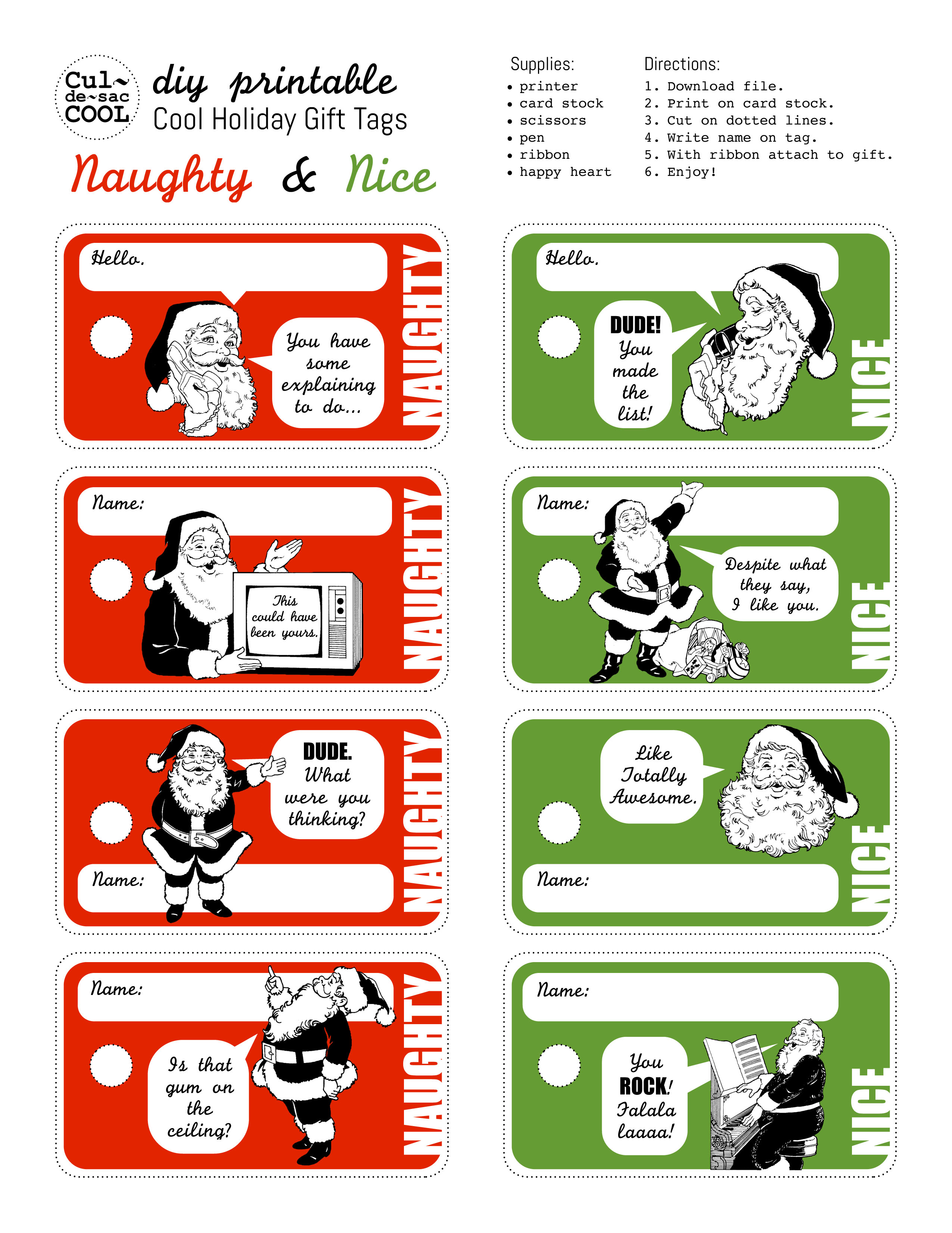 Save 60 Free Printable Christmas Gift Tags Ideas 17