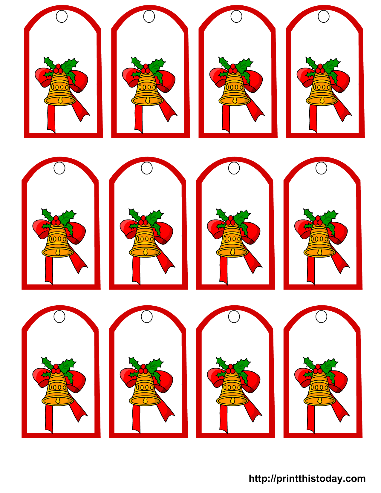 Save 60 Free Printable Christmas Gift Tags Ideas 2