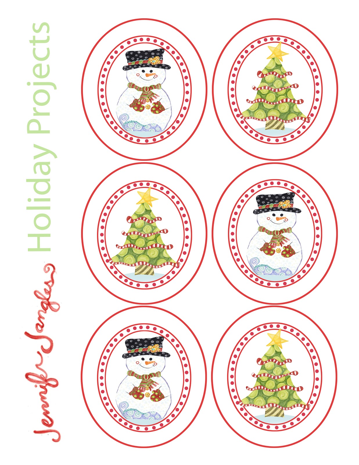 Save 60 Free Printable Christmas Gift Tags Ideas 23