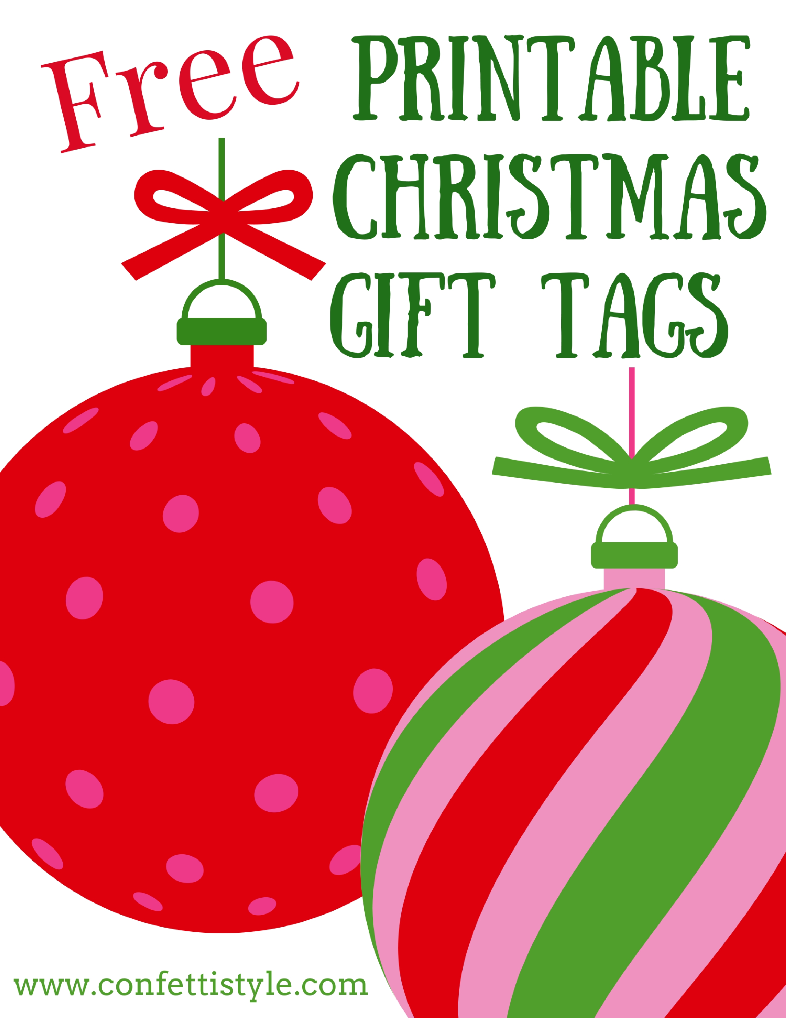 Save 60 Free Printable Christmas Gift Tags Ideas 24