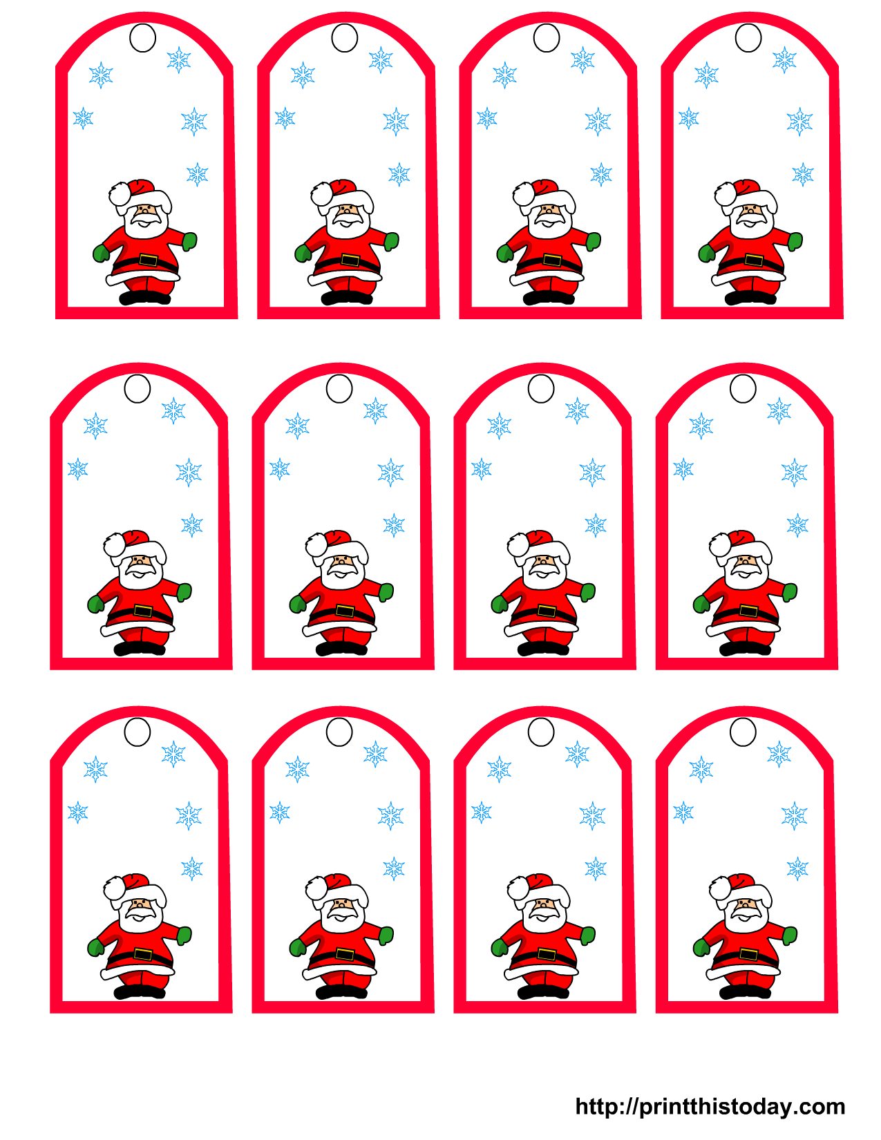 Save 60 Free Printable Christmas Gift Tags Ideas 25
