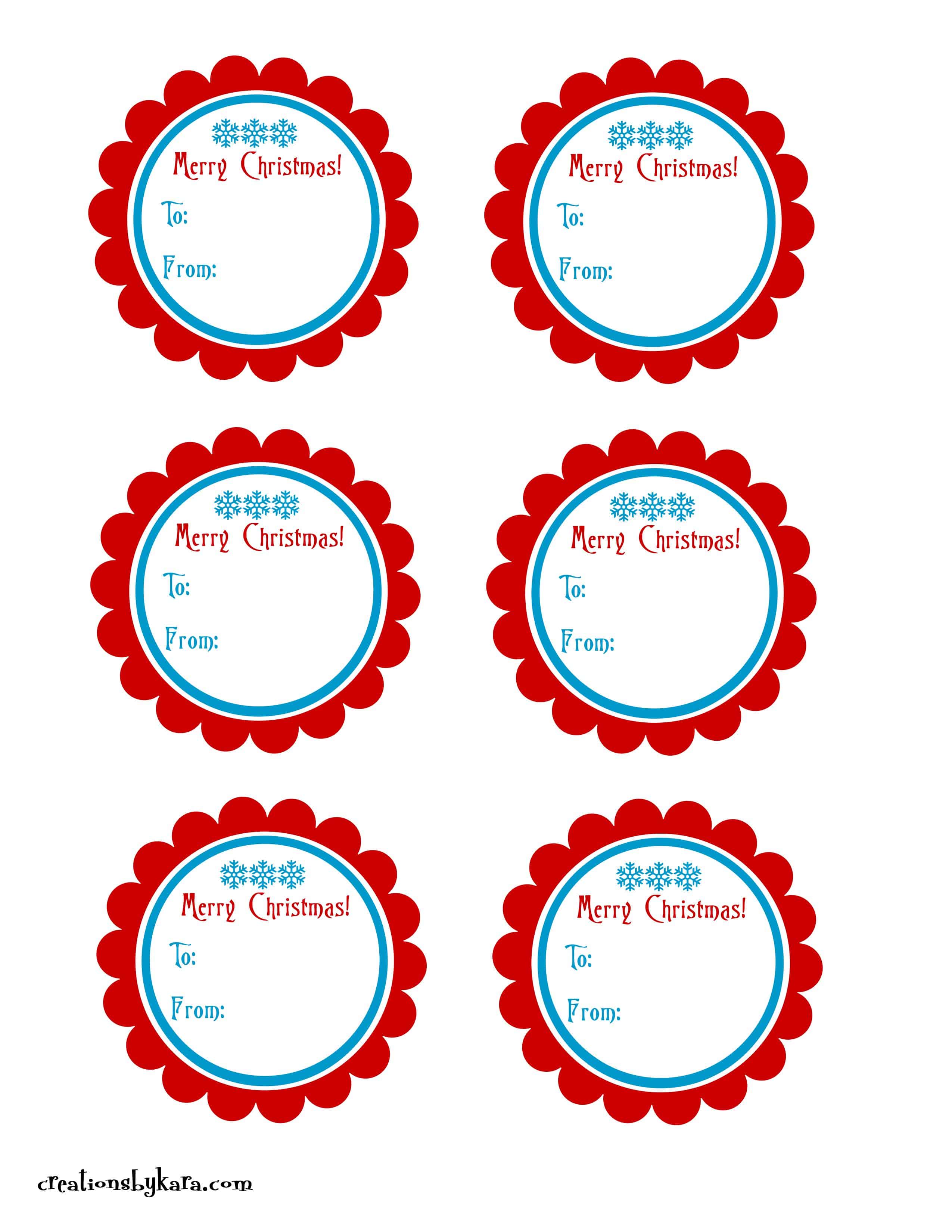 Save 60 Free Printable Christmas Gift Tags Ideas 28