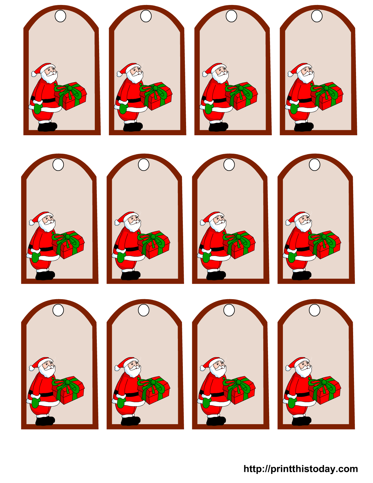 Save 60 Free Printable Christmas Gift Tags Ideas 33