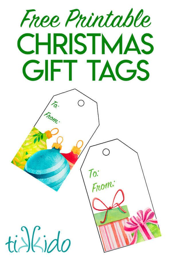Save 60 Free Printable Christmas Gift Tags Ideas 34