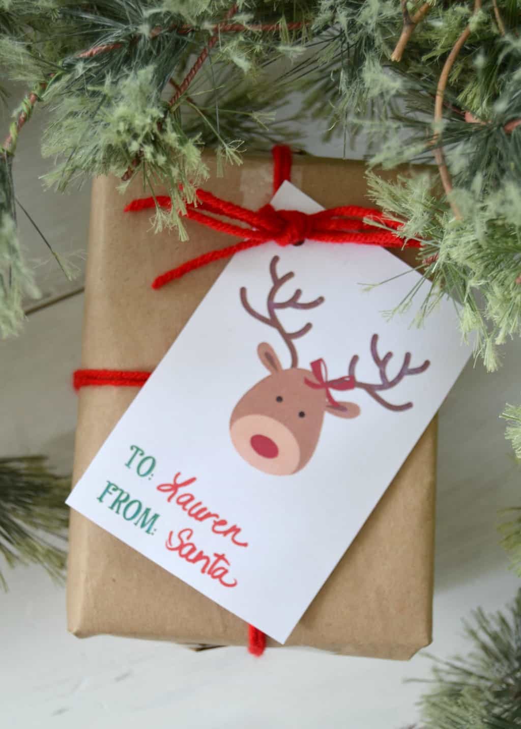 Save 60 Free Printable Christmas Gift Tags Ideas 35