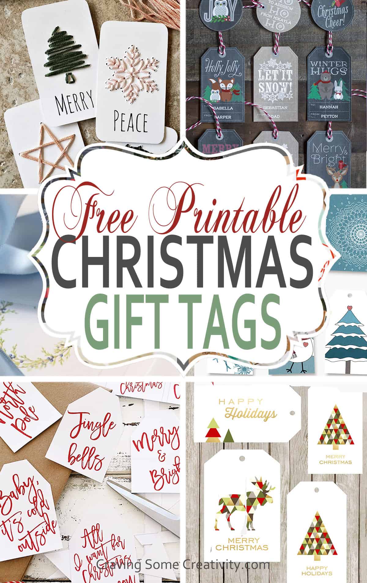 Save 60 Free Printable Christmas Gift Tags Ideas 42
