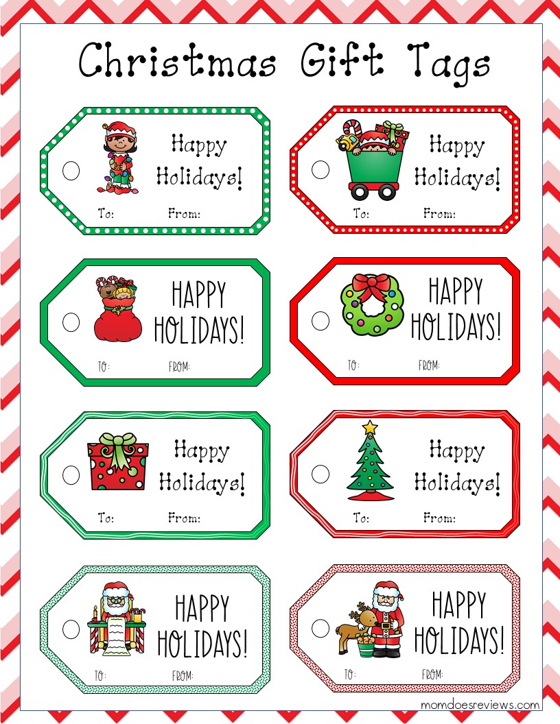 Save 60 Free Printable Christmas Gift Tags Ideas 5