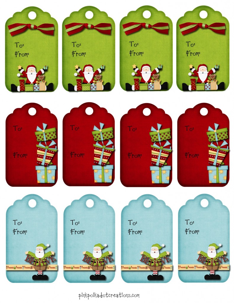Save 60 Free Printable Christmas Gift Tags Ideas 56