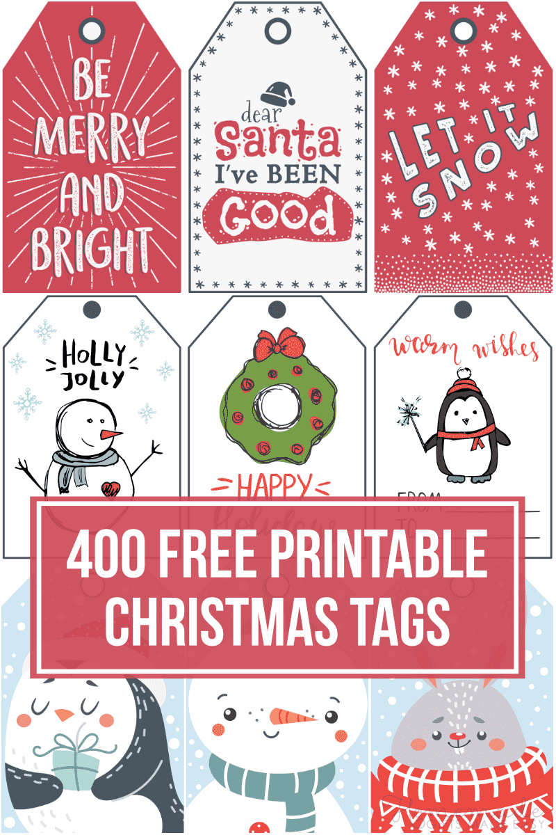 Save 60 Free Printable Christmas Gift Tags Ideas 59