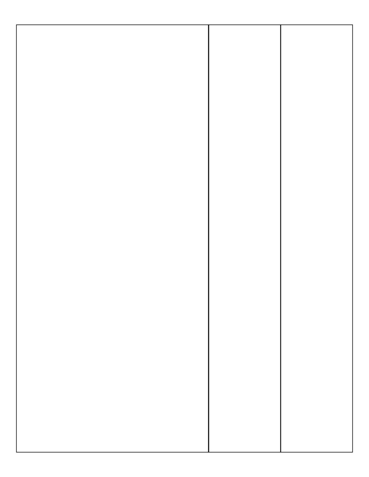 Save 60 Printable 3 Column Template Ideas 21