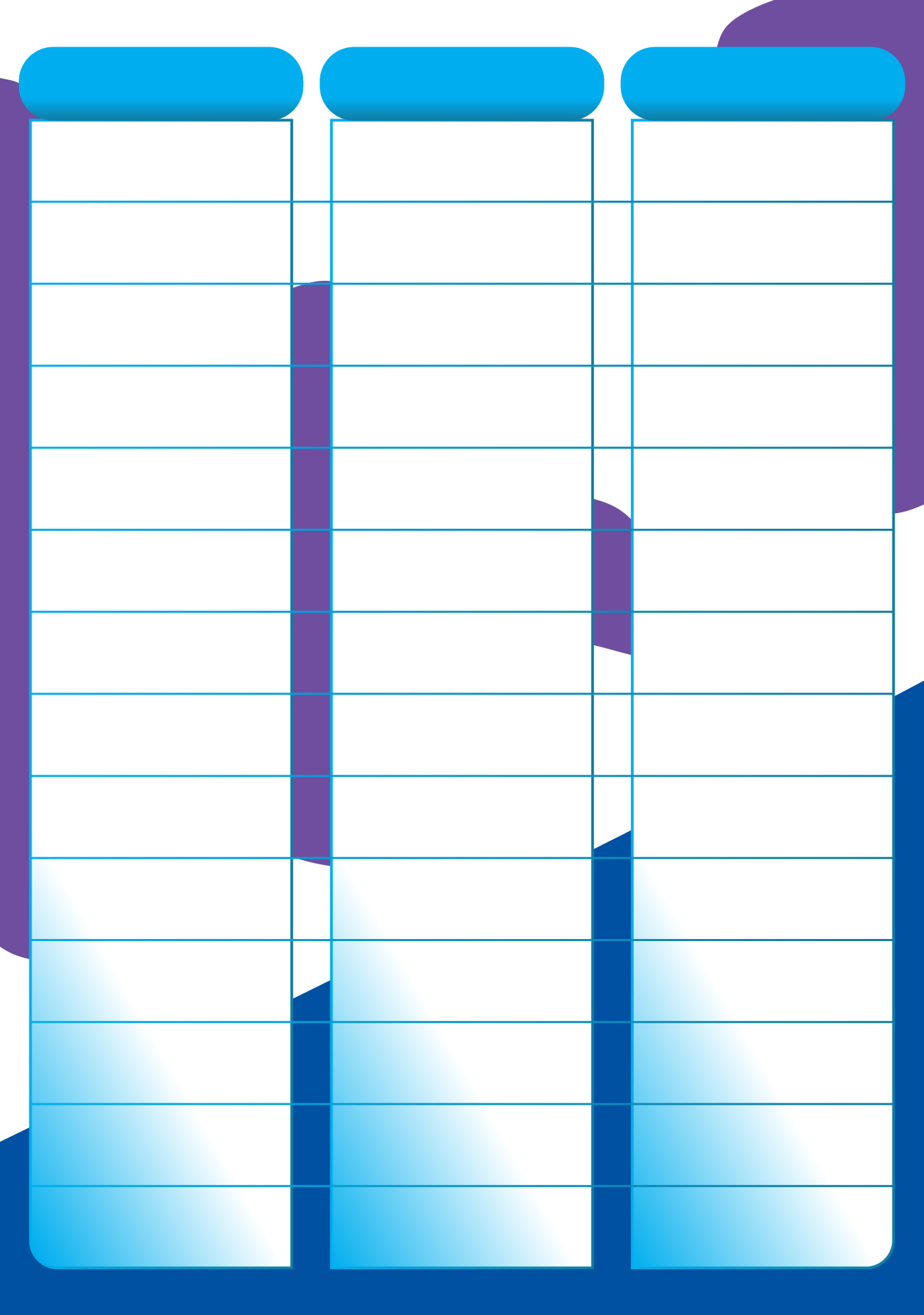 Save 60 Printable 3 Column Template Ideas 23