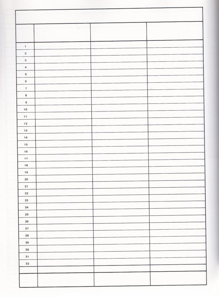 Save 60 Printable 3 Column Template Ideas 28