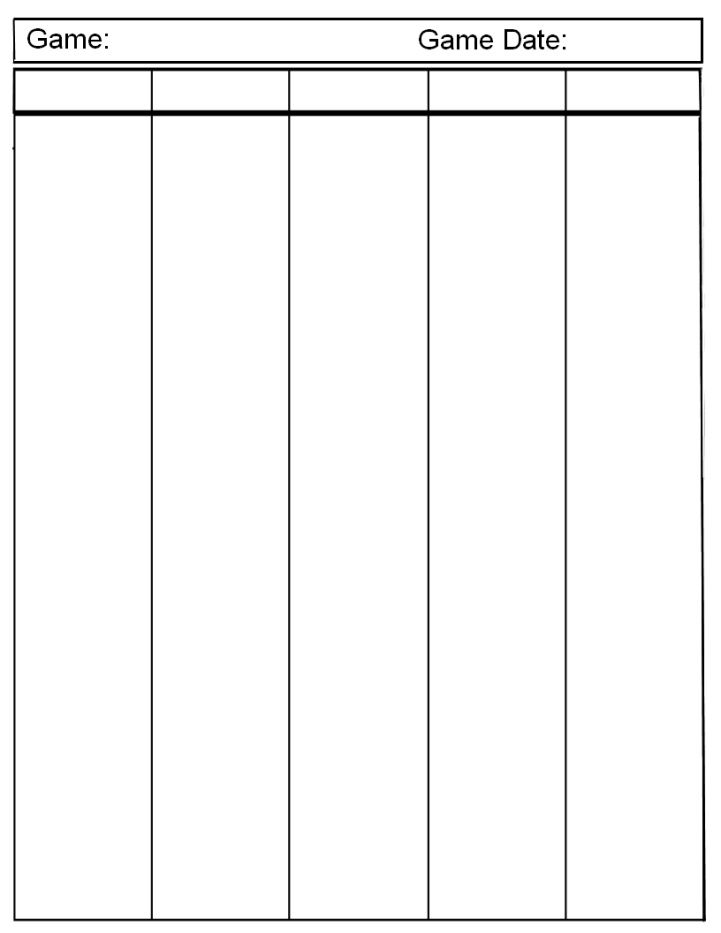 Save 60 Printable 3 Column Template Ideas 3