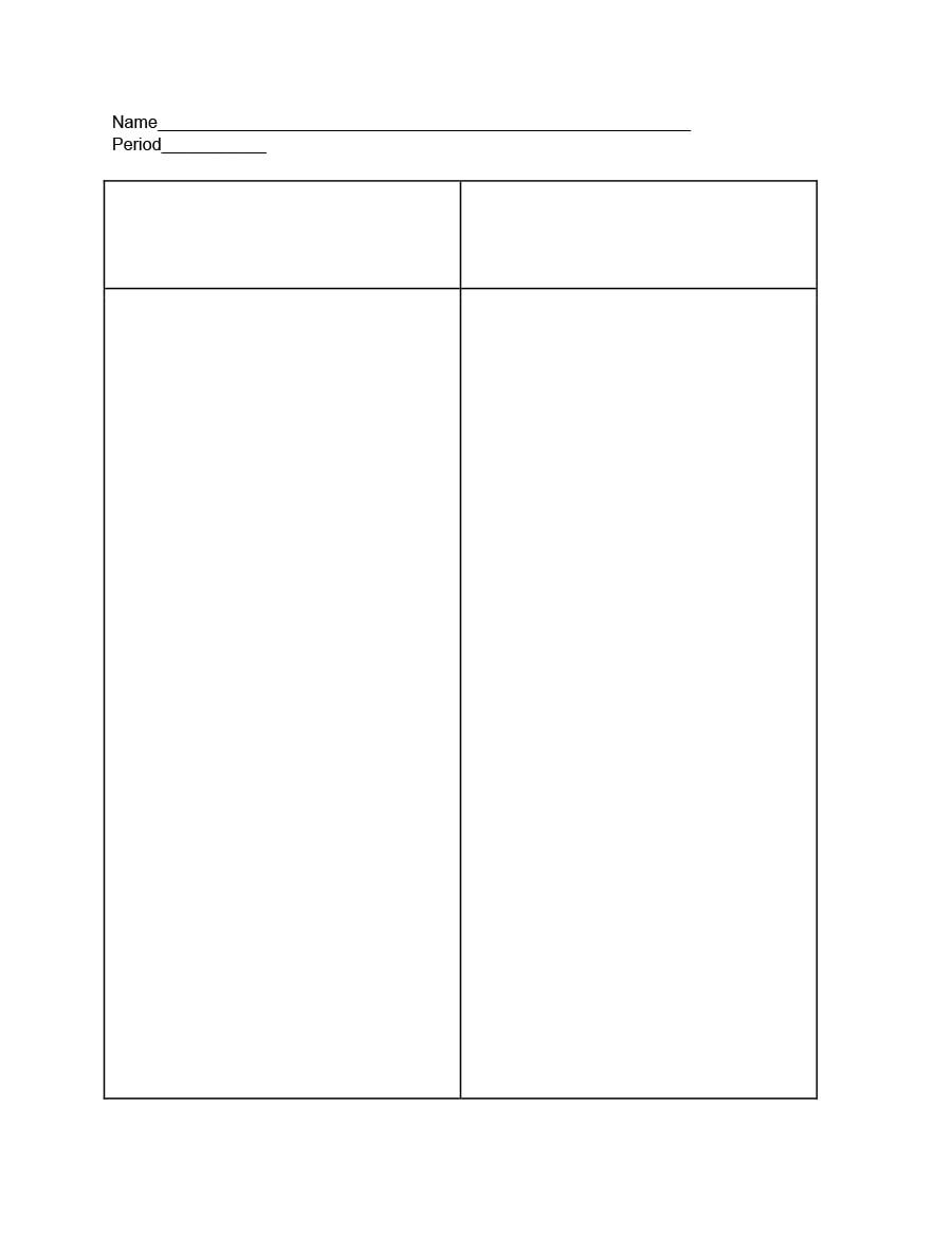 Save 60 Printable 3 Column Template Ideas 30