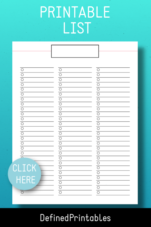 Save 60 Printable 3 Column Template Ideas 39