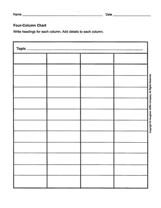 Save 60 Printable 3 Column Template Ideas 4