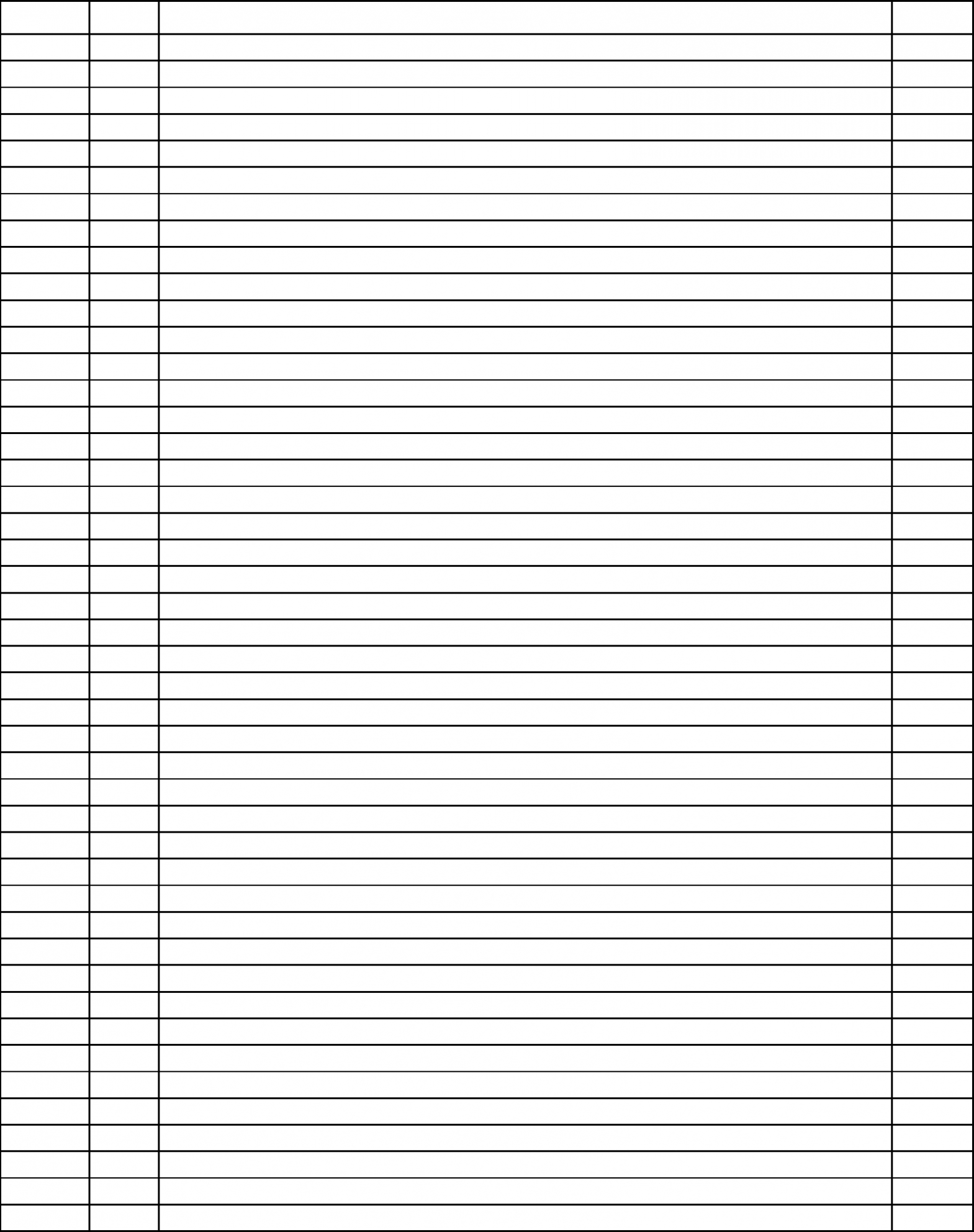 Save 60 Printable 3 Column Template Ideas 7