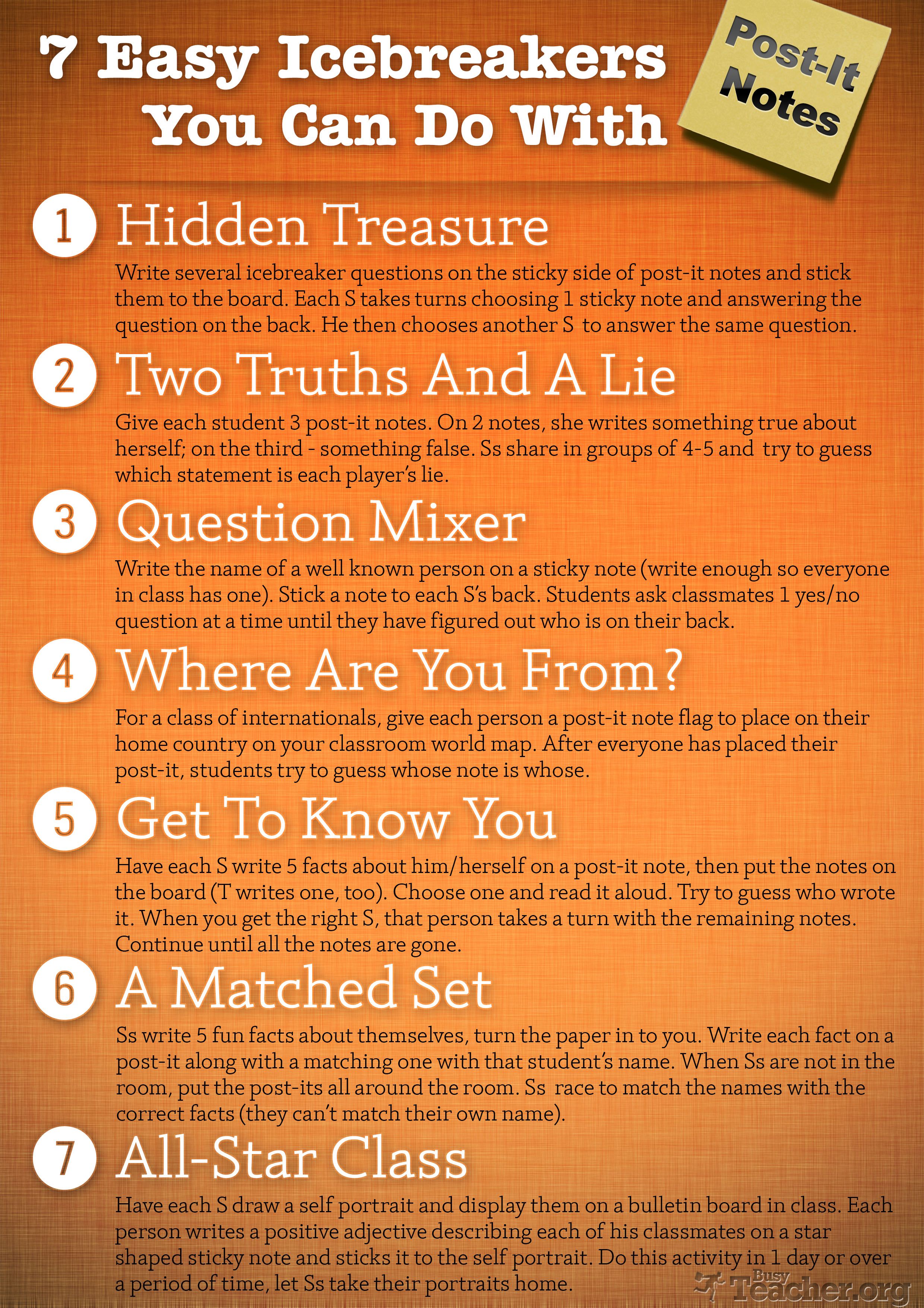 Save 60 Printable Ice Breaker Games Ideas 11