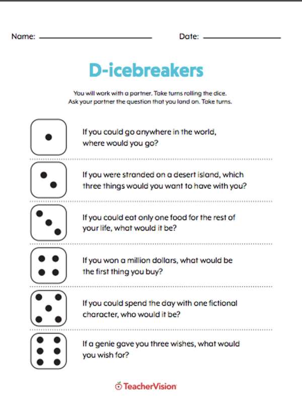 Save 60 Printable Ice Breaker Games Ideas 33