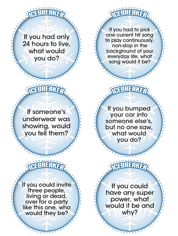 Save 60 Printable Ice Breaker Games Ideas 50