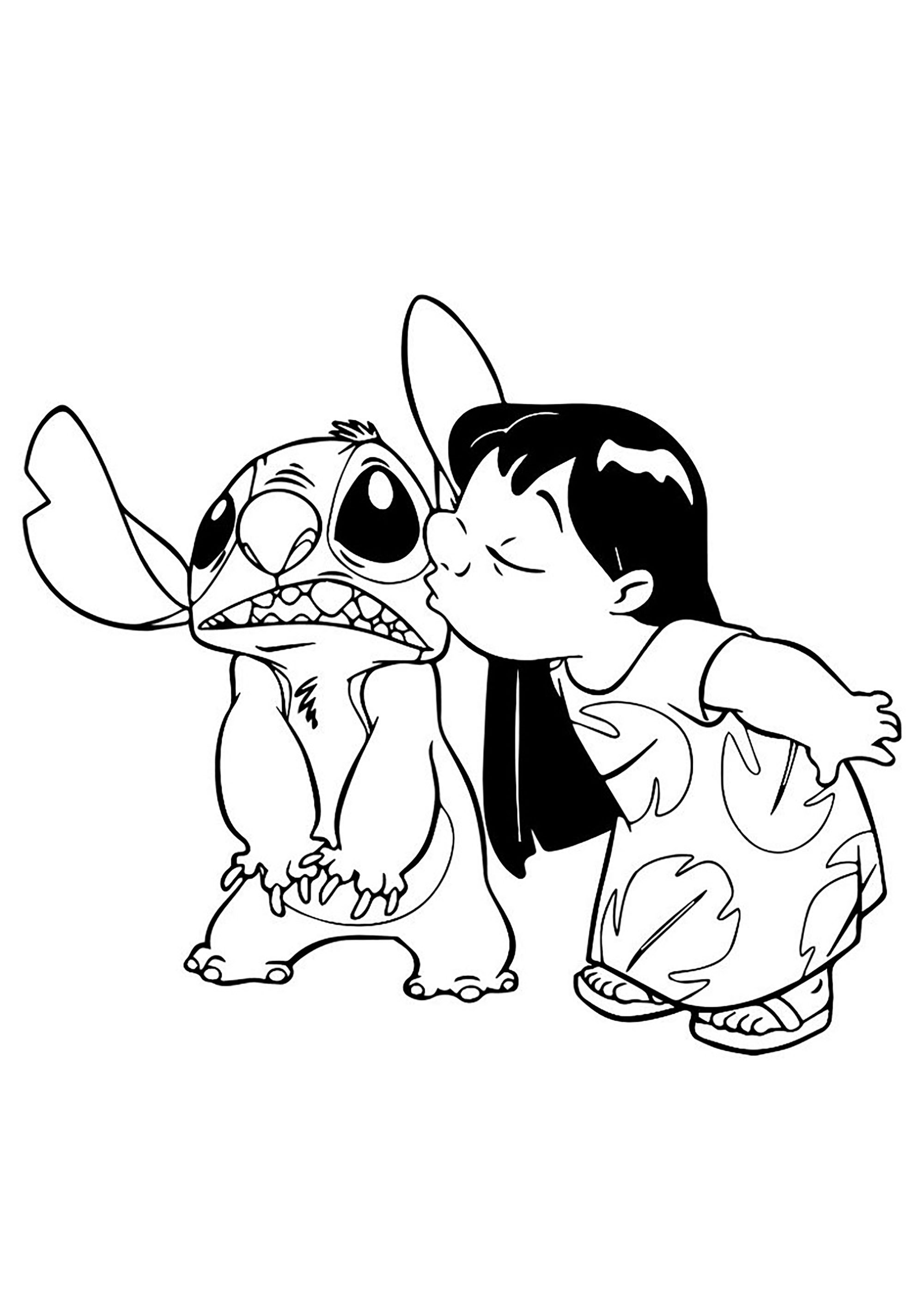 Save 60 Printable Lilo And Stitch Coloring Pages Ideas 1