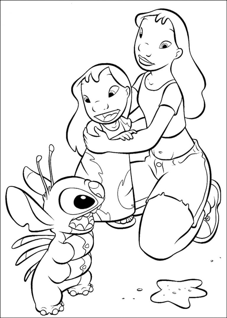 Save 60 Printable Lilo And Stitch Coloring Pages Ideas 20