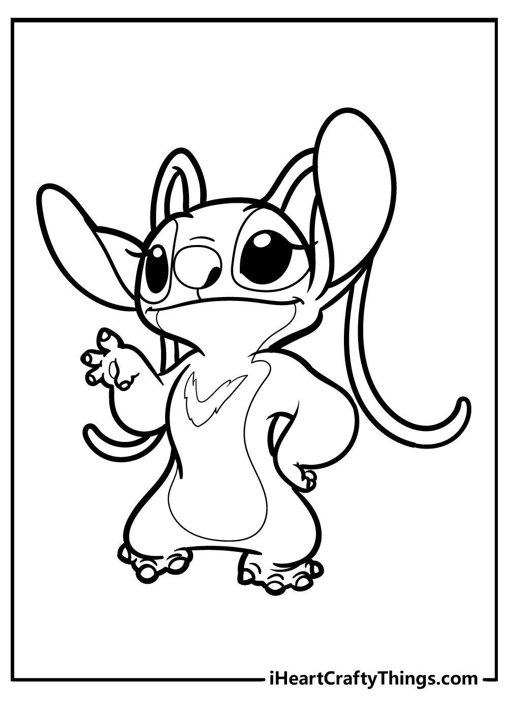 Save 60 Printable Lilo And Stitch Coloring Pages Ideas 24