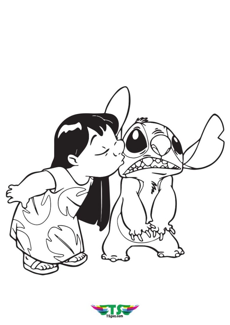 Save 60 Printable Lilo And Stitch Coloring Pages Ideas 32