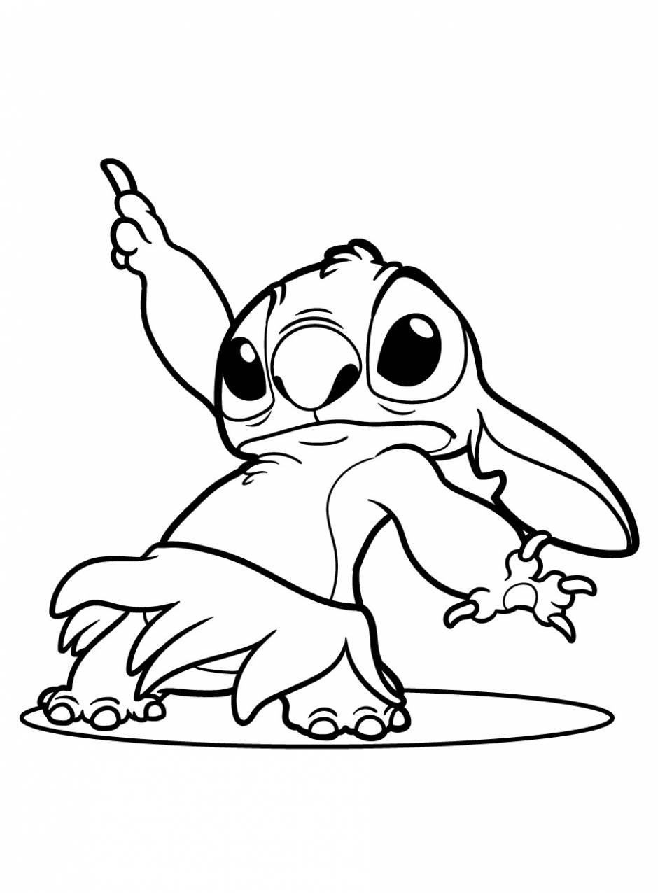 Save 60 Printable Lilo And Stitch Coloring Pages Ideas 41