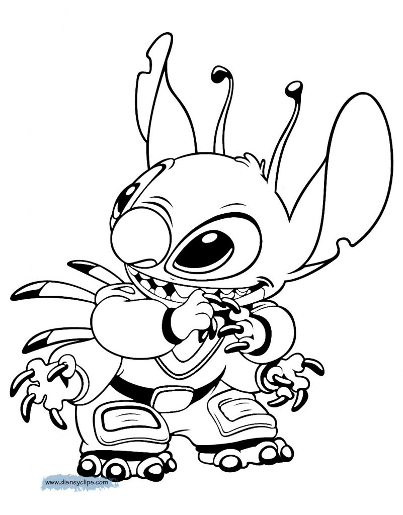 Save 60 Printable Lilo And Stitch Coloring Pages Ideas 43