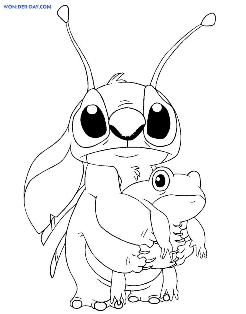 Save 60 Printable Lilo And Stitch Coloring Pages Ideas 44