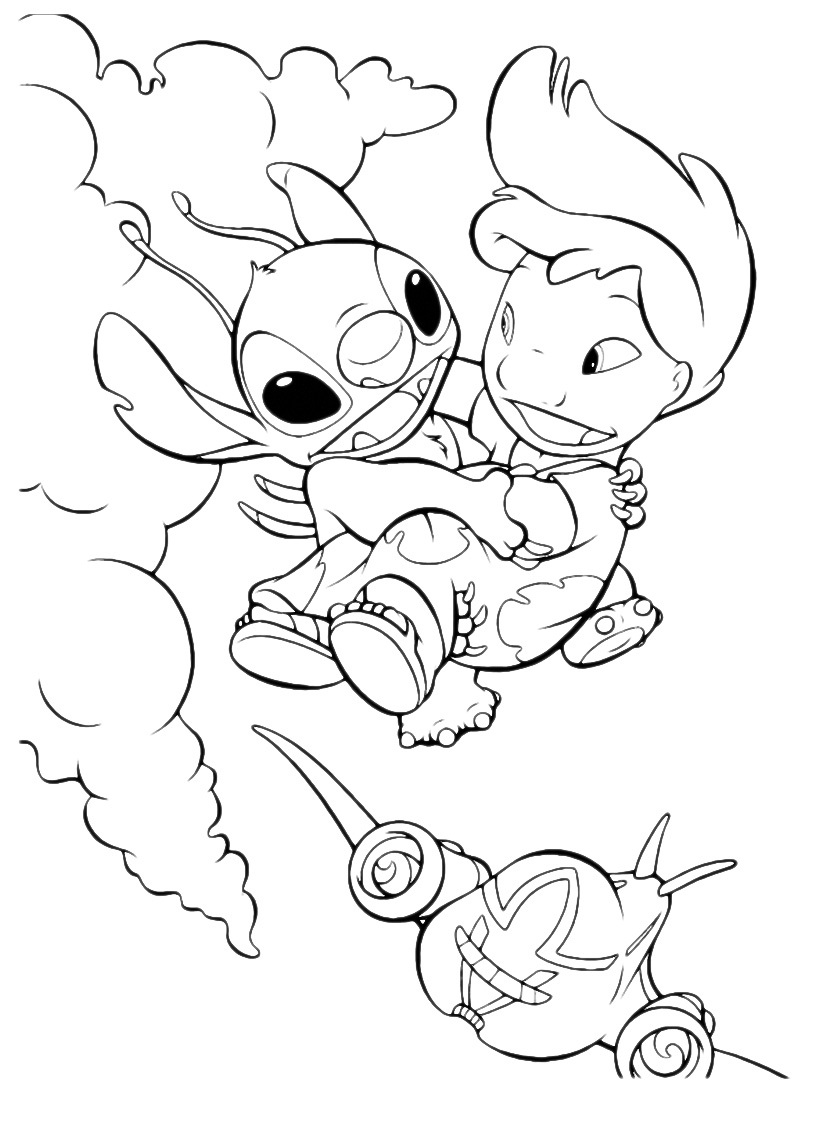 Save 60 Printable Lilo And Stitch Coloring Pages Ideas 47