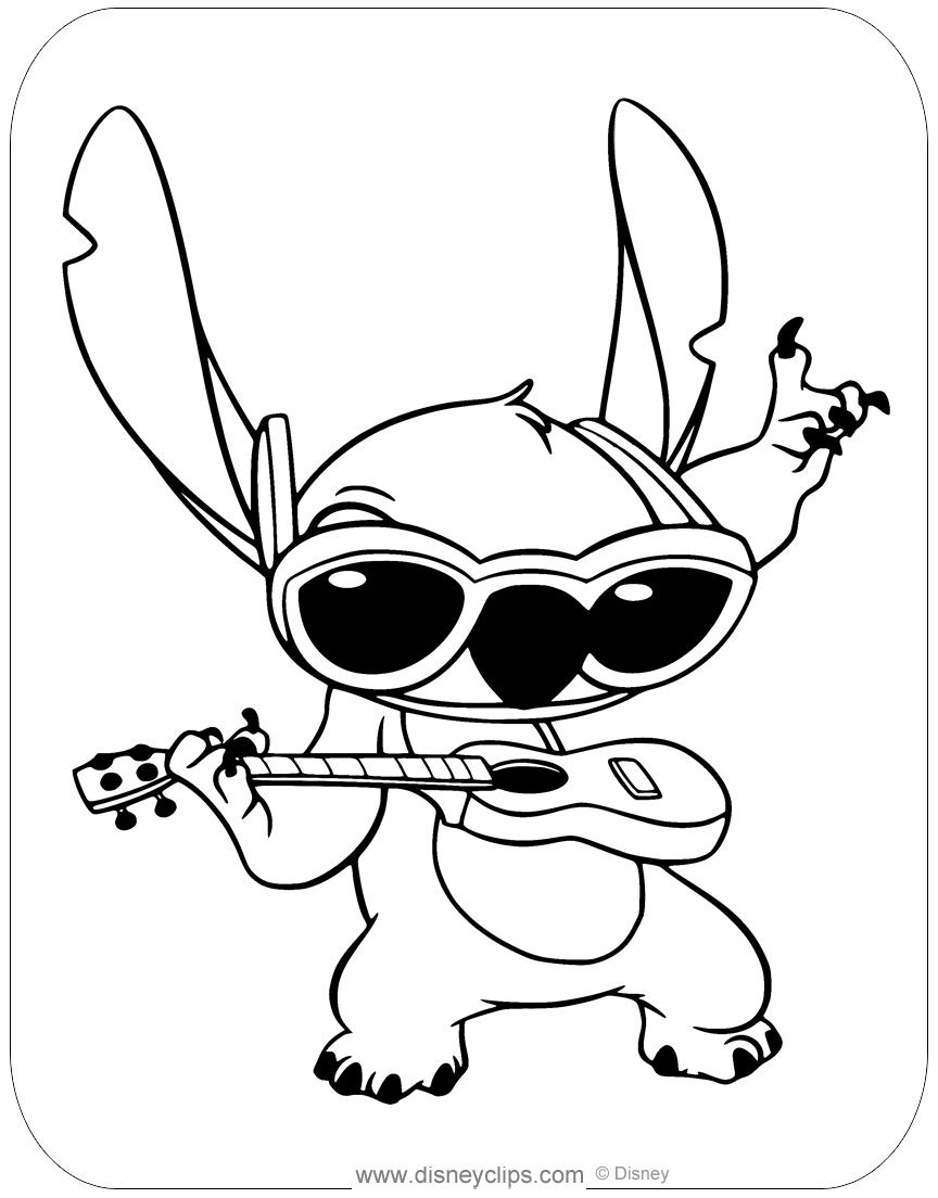 Save 60 Printable Lilo And Stitch Coloring Pages Ideas 49