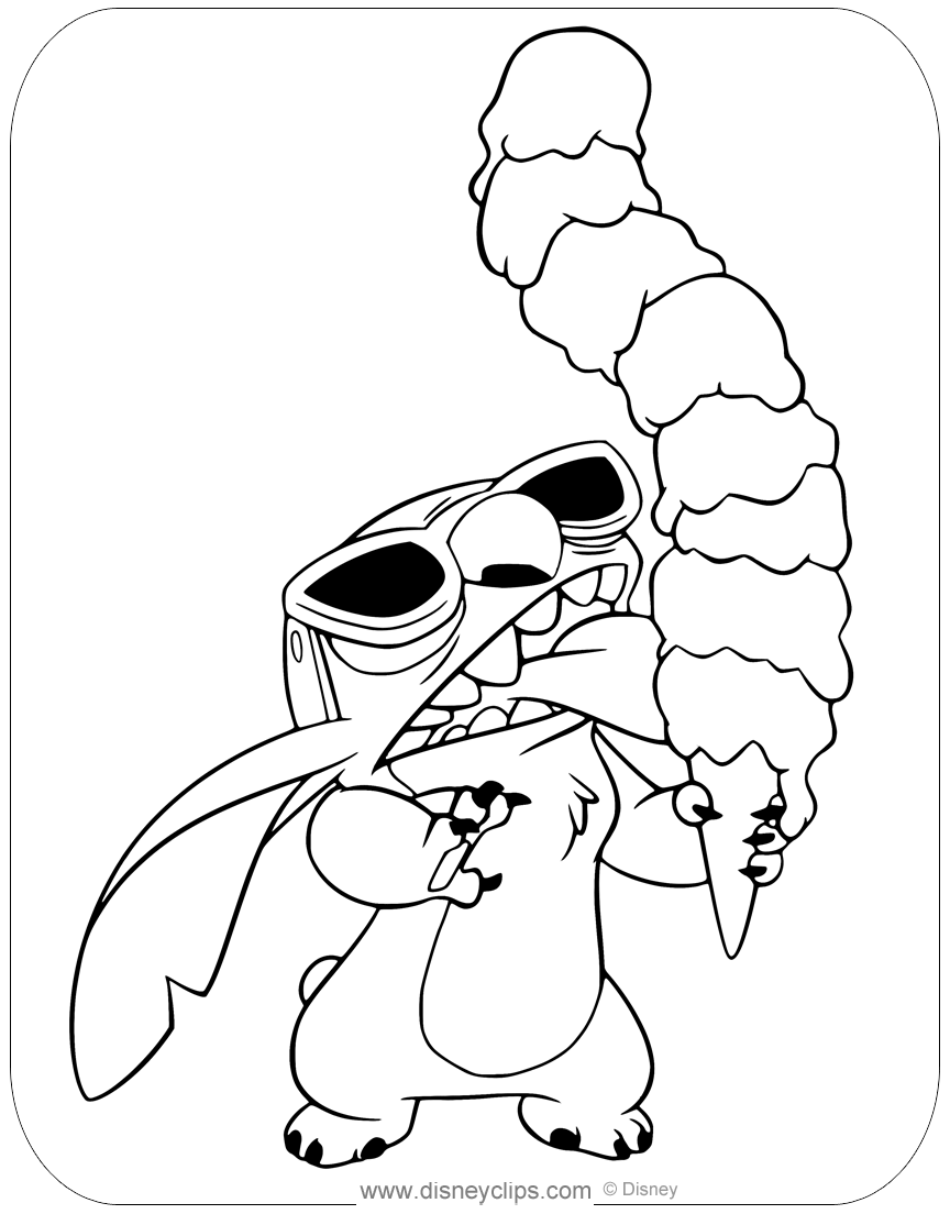 Save 60 Printable Lilo And Stitch Coloring Pages Ideas 50