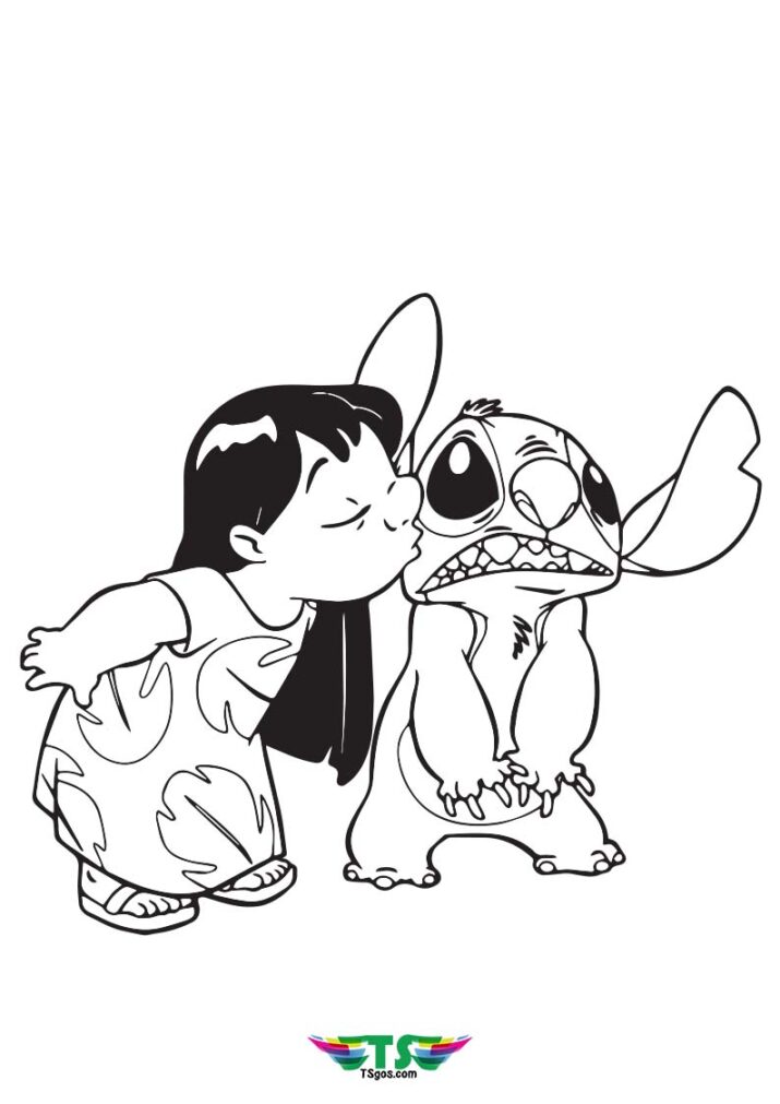 Save 60 Printable Lilo And Stitch Coloring Pages Ideas 52