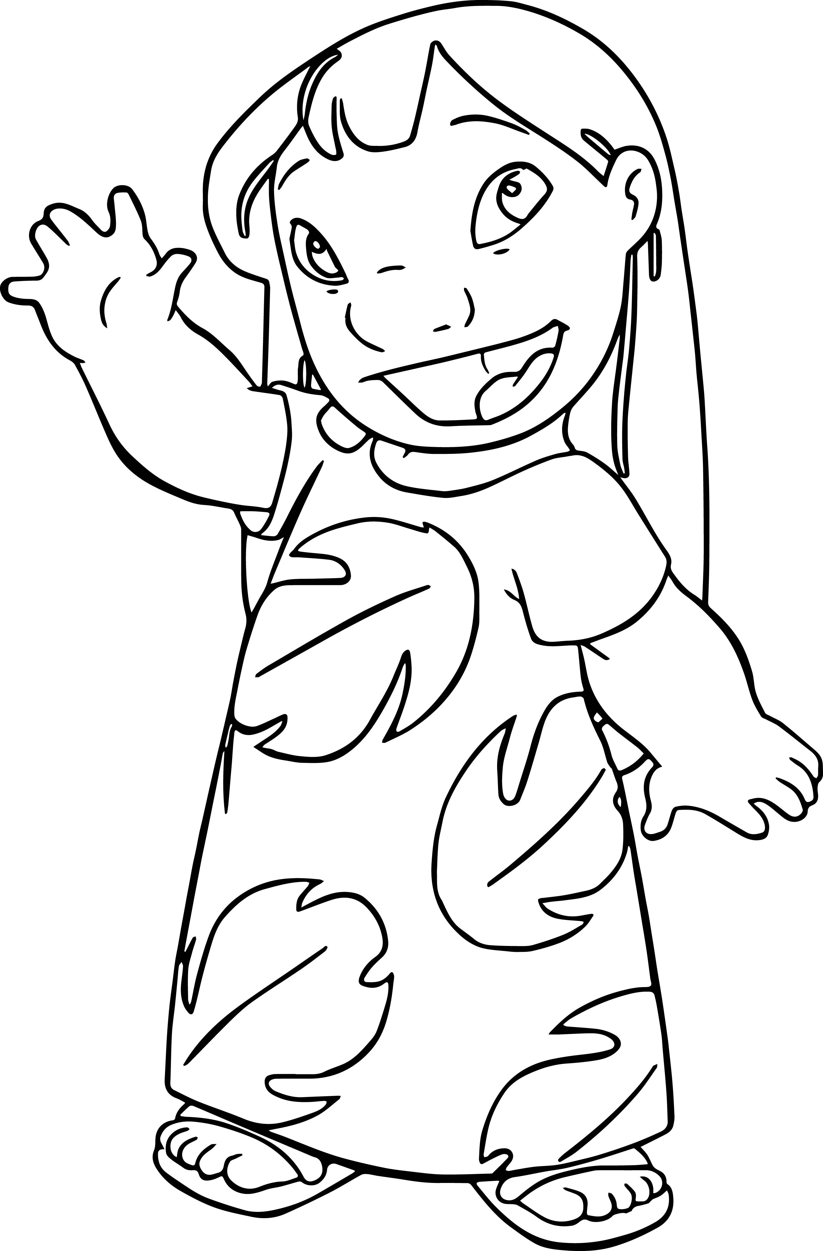 Save 60 Printable Lilo And Stitch Coloring Pages Ideas 54