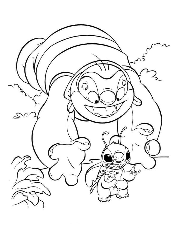 Save 60 Printable Lilo And Stitch Coloring Pages Ideas 56