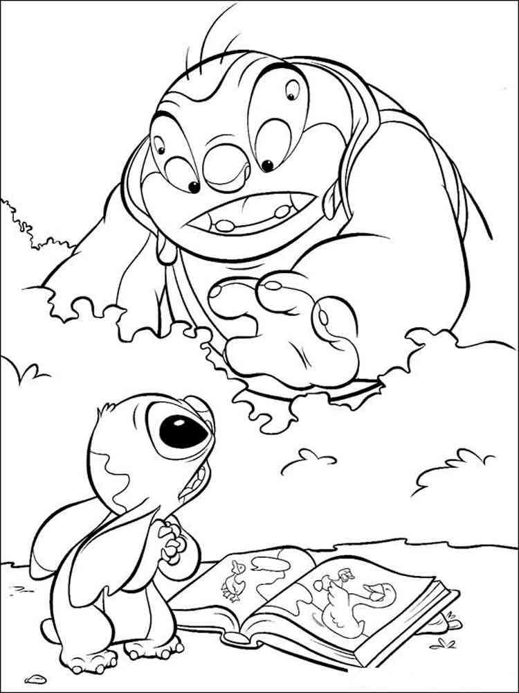 Save 60 Printable Lilo And Stitch Coloring Pages Ideas 9