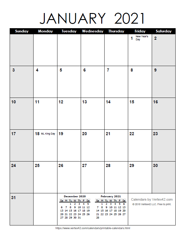 60 Blank Printable Monthly Calendars 29