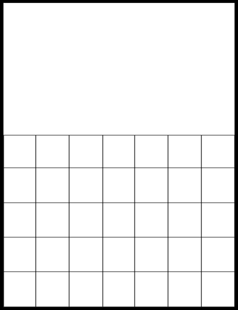 60 Blank Printable Monthly Calendars 33
