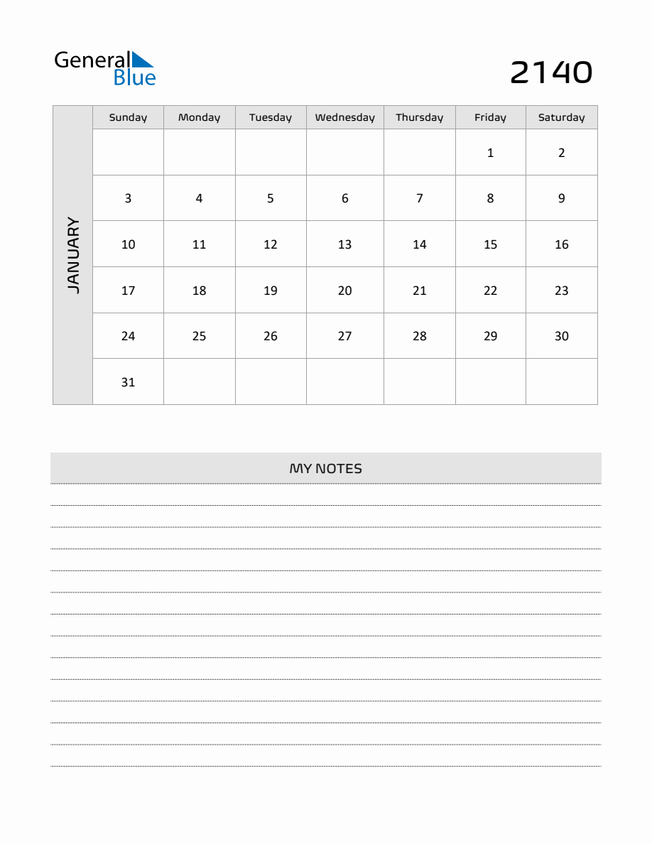 60 Blank Printable Monthly Calendars 60