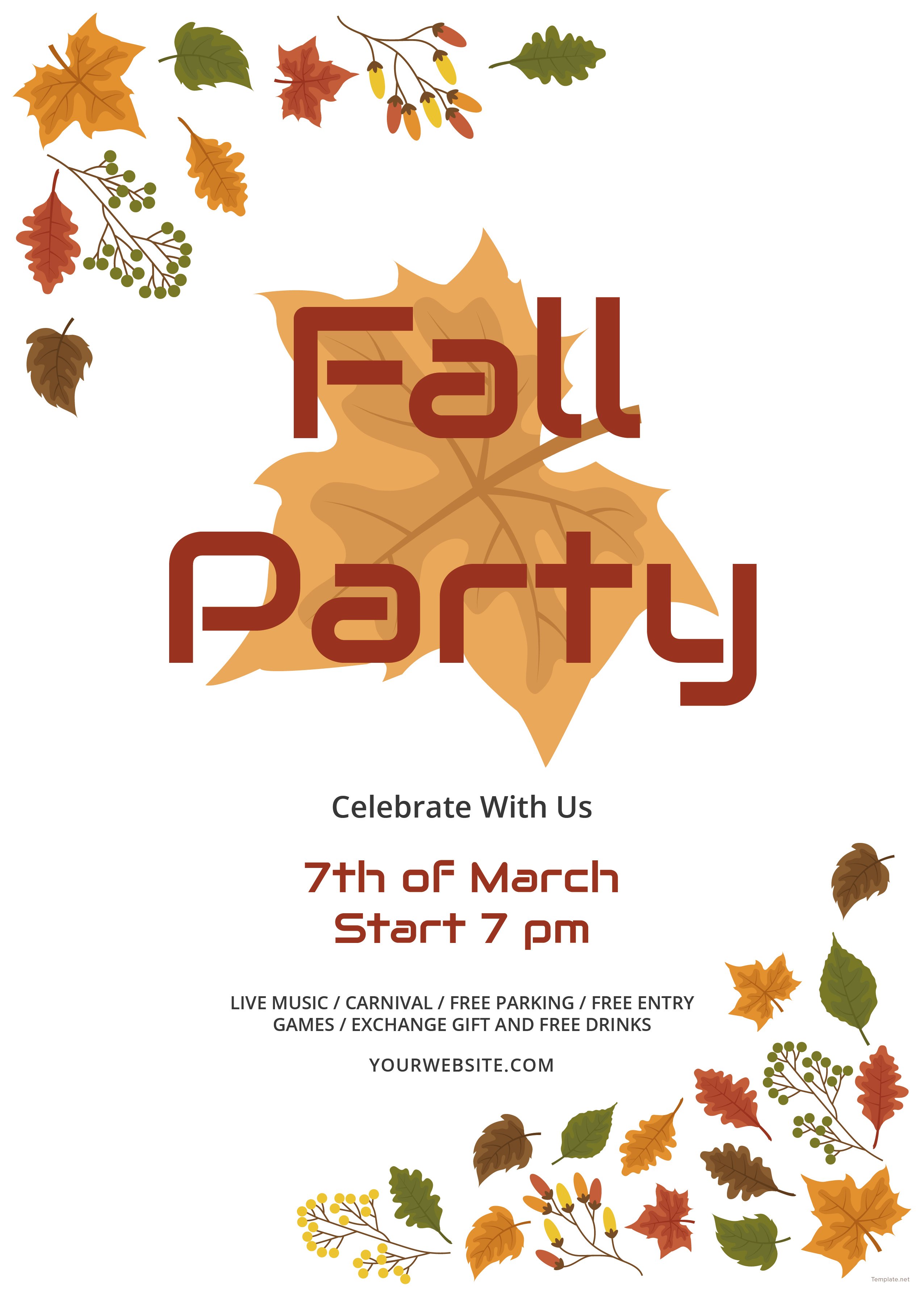 60 Fall Templates Free Printable 55