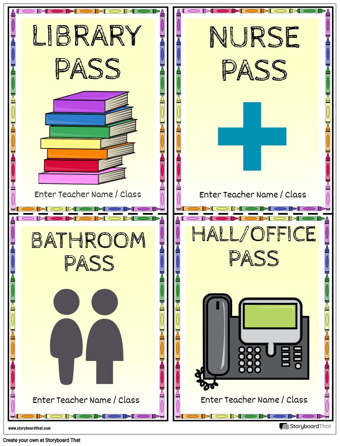 60 Free Printable Bathroom Passes Pdf 38
