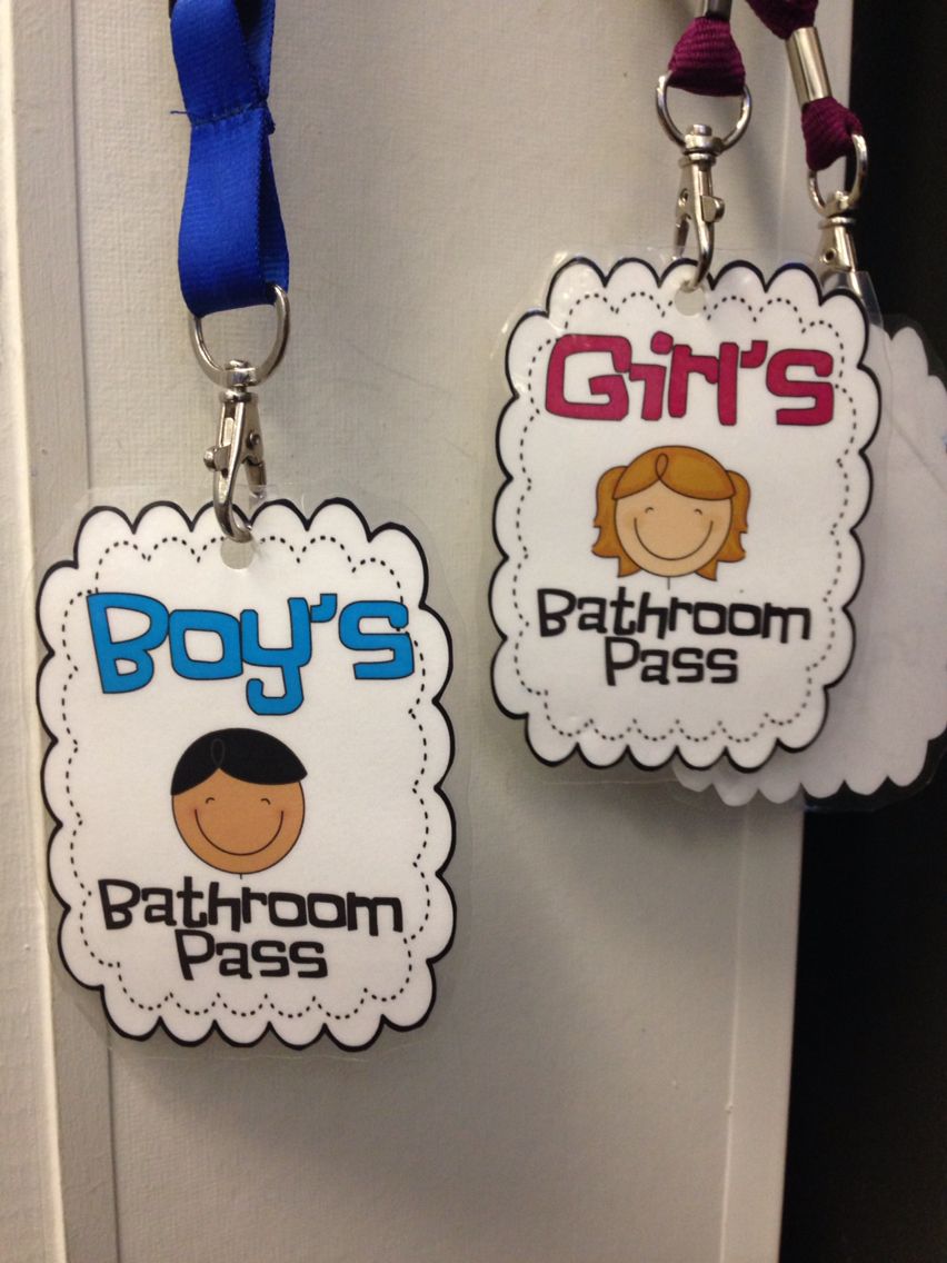 60 Free Printable Bathroom Passes Pdf 9