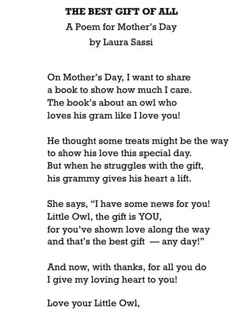60 Mothers Day Poems Free Printables 27