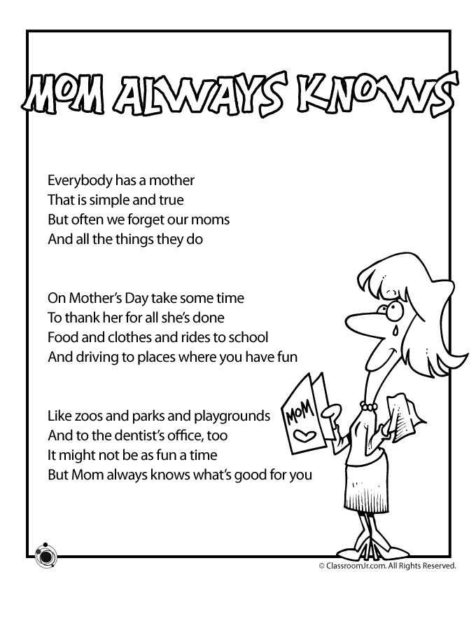60 Mothers Day Poems Free Printables 33