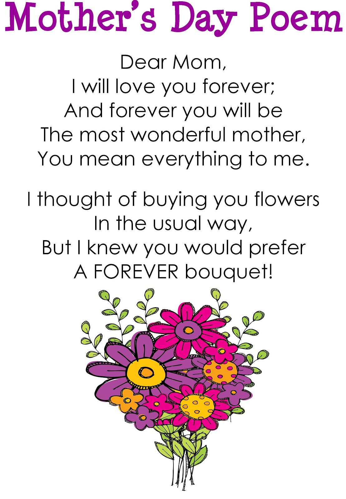 60 Mothers Day Poems Free Printables 43