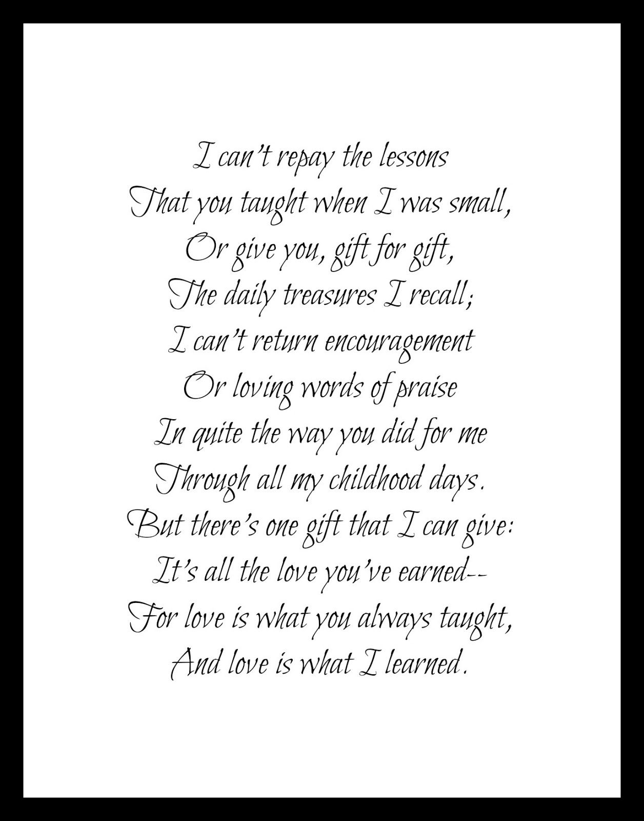 60 Mothers Day Poems Free Printables 45